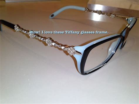 tiffany eyeglass frames with crystals.